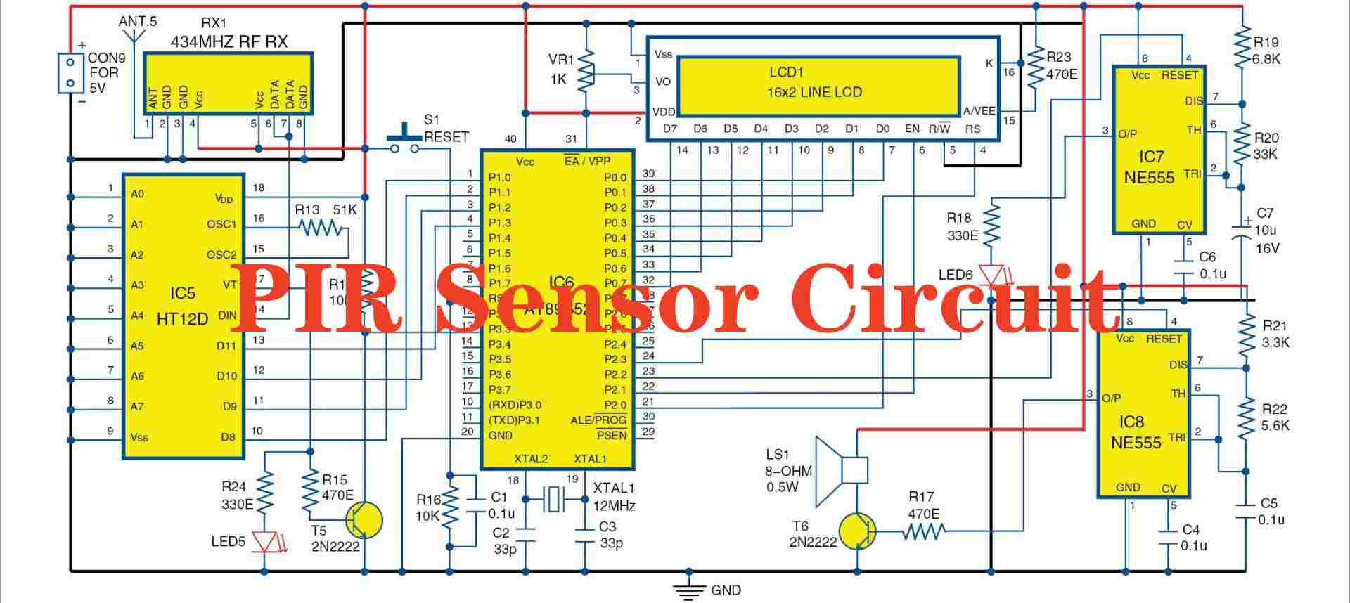 PIR-Sensor-Circuit